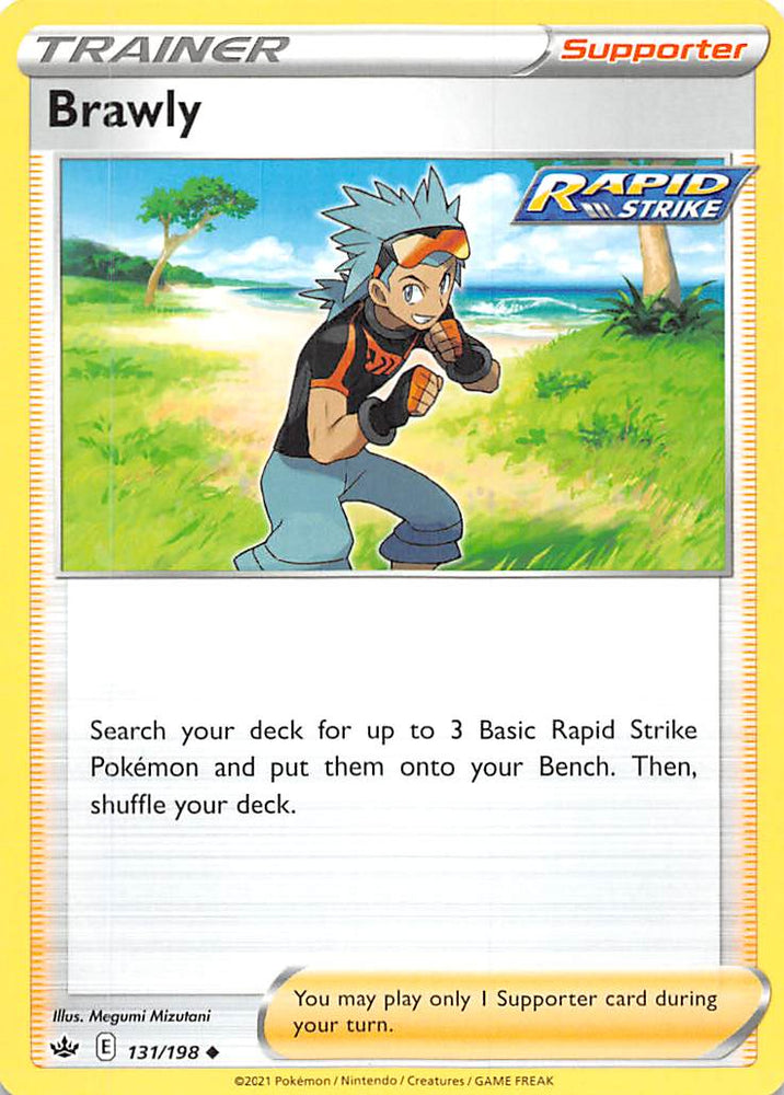 Pokemon | Brawly (131/198) [Sword & Shield: Chilling Reign] | The Nerd Merchant