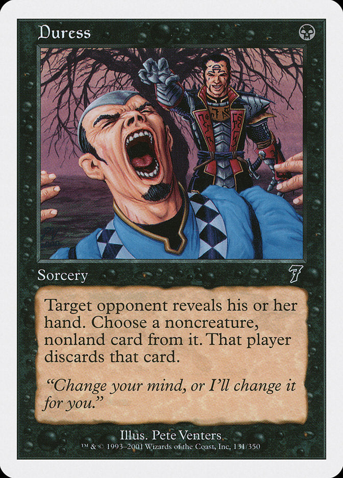 Magic | Duress [Seventh Edition] | The Nerd Merchant