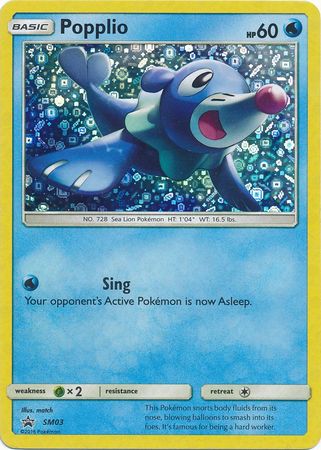 Pokemon | Popplio (SM03) (General Mills Promo) [Sun & Moon: Black Star Promos] | The Nerd Merchant