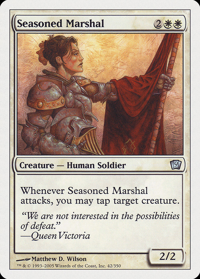 Magic | Seasoned Marshal [Ninth Edition] | The Nerd Merchant