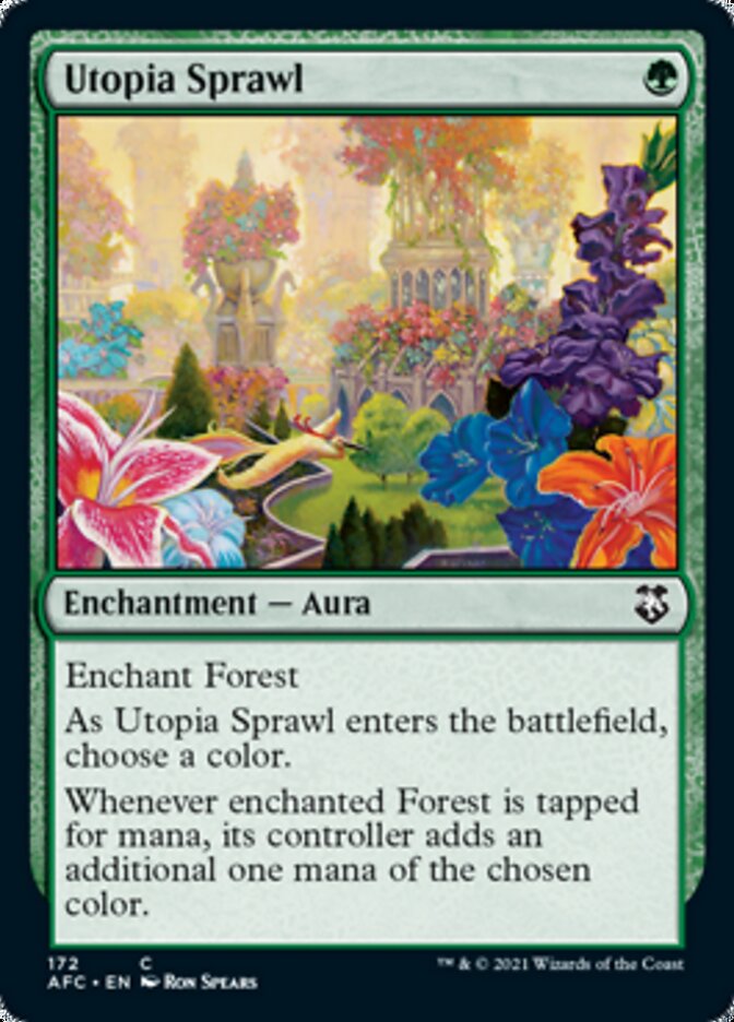 Magic | Utopia Sprawl [Dungeons & Dragons: Adventures in the Forgotten Realms Commander] | The Nerd Merchant