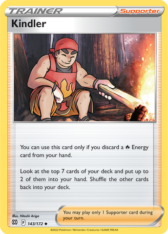 Pokemon | Kindler (143/172) [Sword & Shield: Brilliant Stars] | The Nerd Merchant
