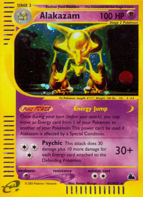 Pokemon | Alakazam (H1/H32) [Skyridge] | The Nerd Merchant