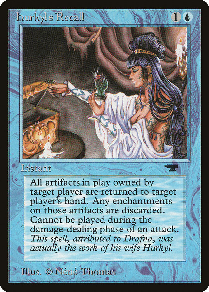 Magic | Hurkyl's Recall [Antiquities] | The Nerd Merchant