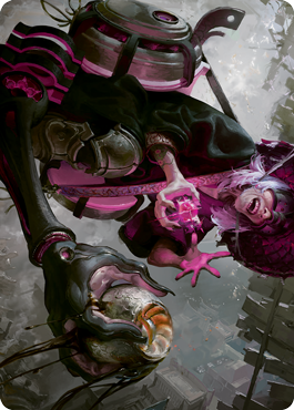 Magic | Undercity Scrounger Art Card [Kamigawa: Neon Dynasty Art Series] | The Nerd Merchant