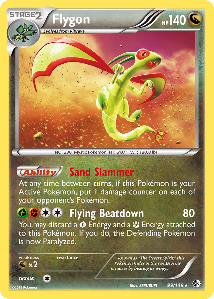 Pokemon | Flygon (99/149) [Black & White: Boundaries Crossed] | The Nerd Merchant
