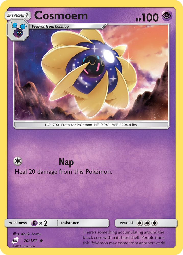 Pokemon | Cosmoem (70/181) [Sun & Moon: Team Up] | The Nerd Merchant