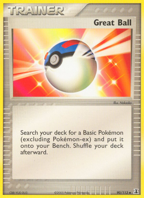 Pokemon | Great Ball (90/113) [EX: Delta Species] | The Nerd Merchant