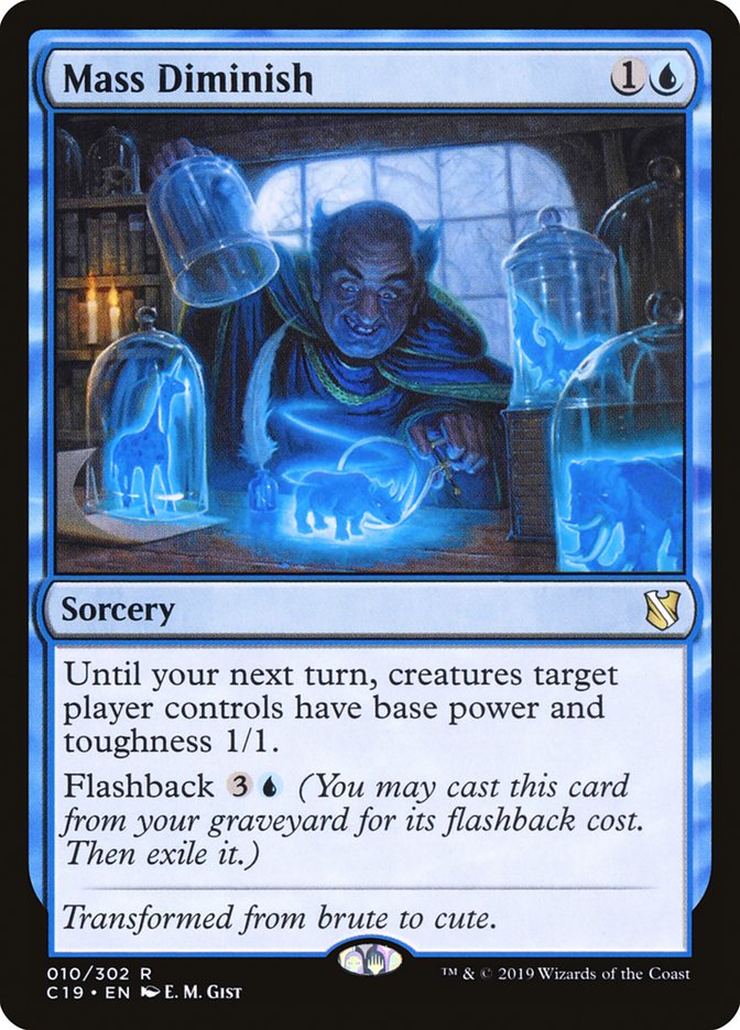 Magic | Mass Diminish [Commander 2019] | The Nerd Merchant