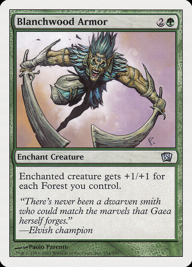 Magic | Blanchwood Armor [Eighth Edition] | The Nerd Merchant