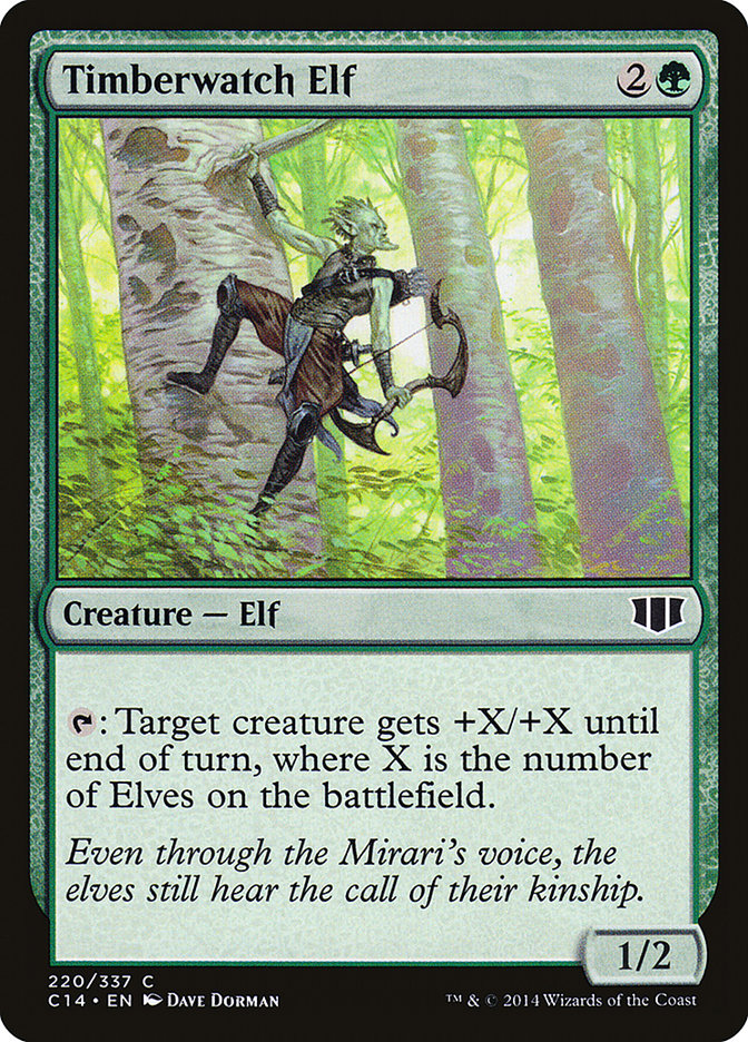 Magic | Timberwatch Elf [Commander 2014] | The Nerd Merchant