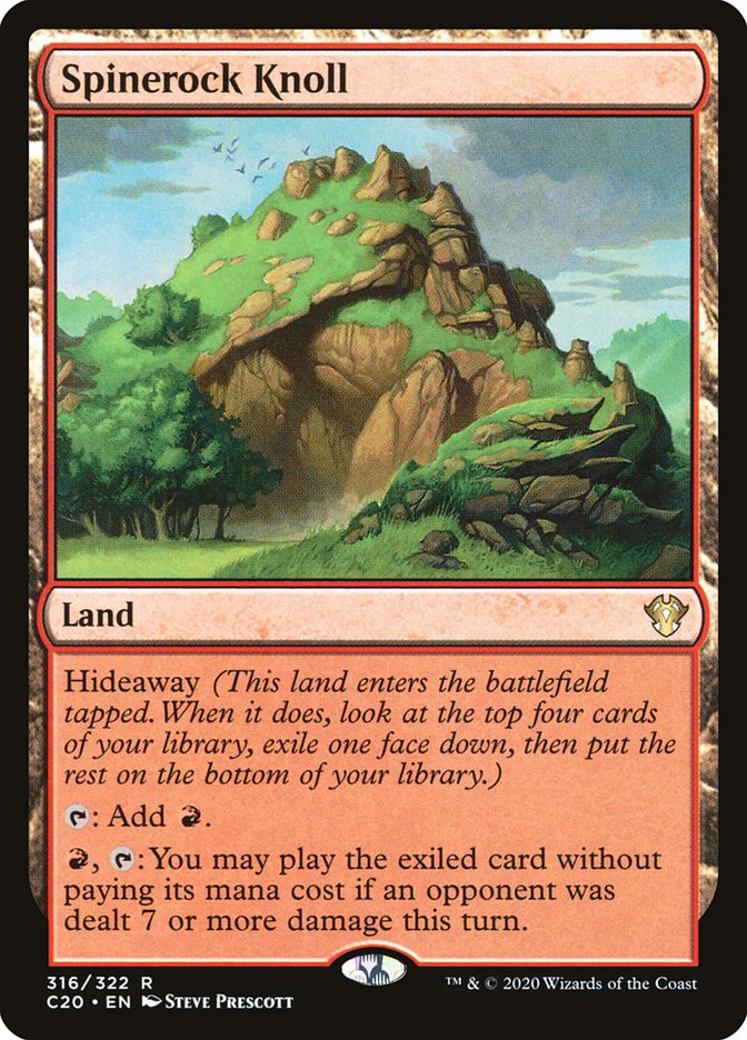 Magic | Spinerock Knoll [Commander 2020] | The Nerd Merchant