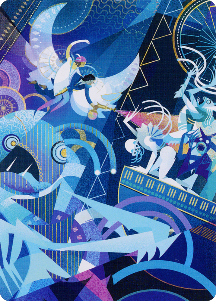 Magic | Errant and Giada Art Card [March of the Machine Art Series] | The Nerd Merchant
