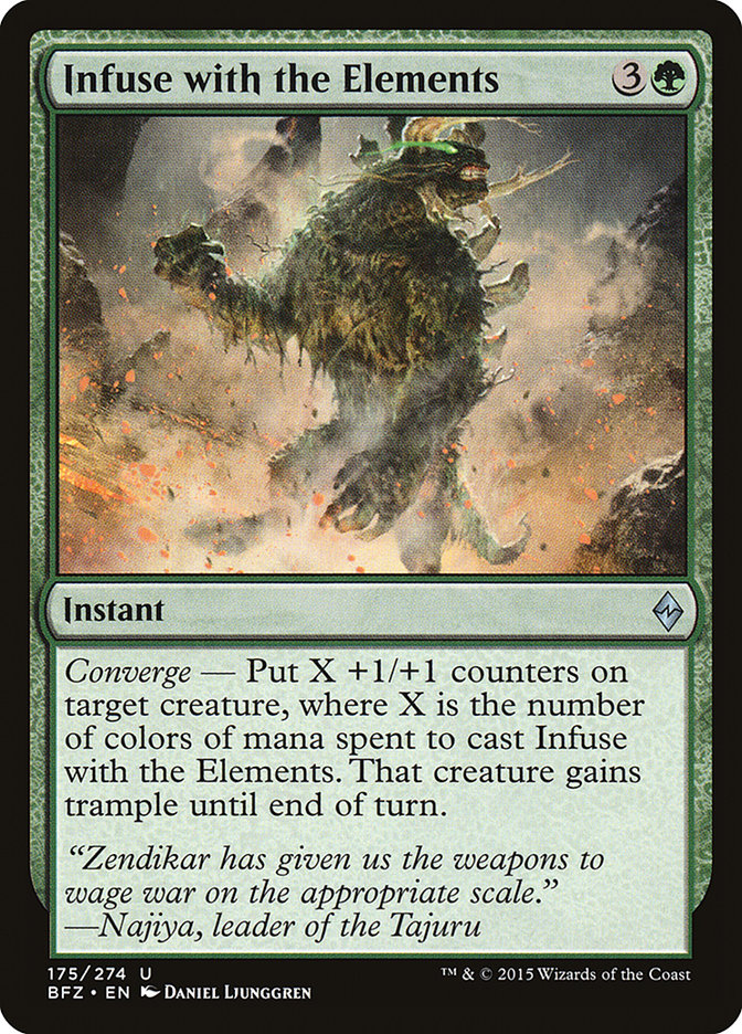 Magic | Infuse with the Elements [Battle for Zendikar] | The Nerd Merchant