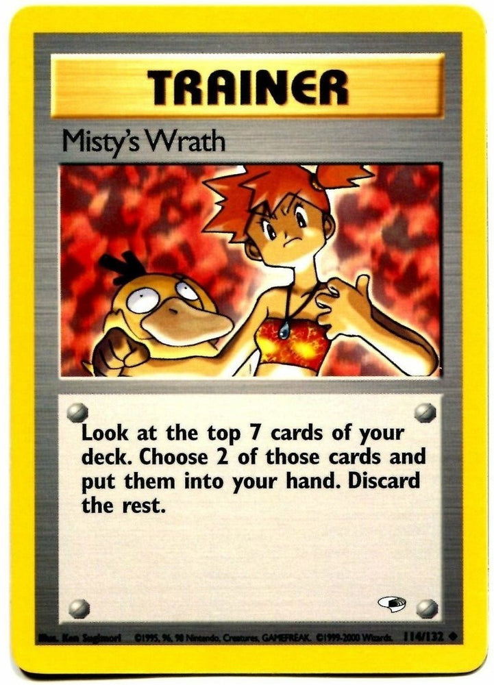 Pokemon | Misty's Wrath (114/132) [Gym Heroes Unlimited] | The Nerd Merchant