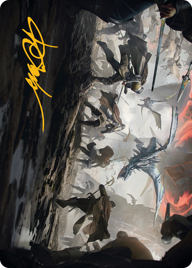 Magic | Invasion of Dominaria Art Card (Gold-Stamped Signature) [March of the Machine Art Series] | The Nerd Merchant