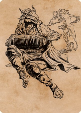 Magic | Korlessa, Scale Singer Art Card [Commander Legends: Battle for Baldur's Gate Art Series] | The Nerd Merchant