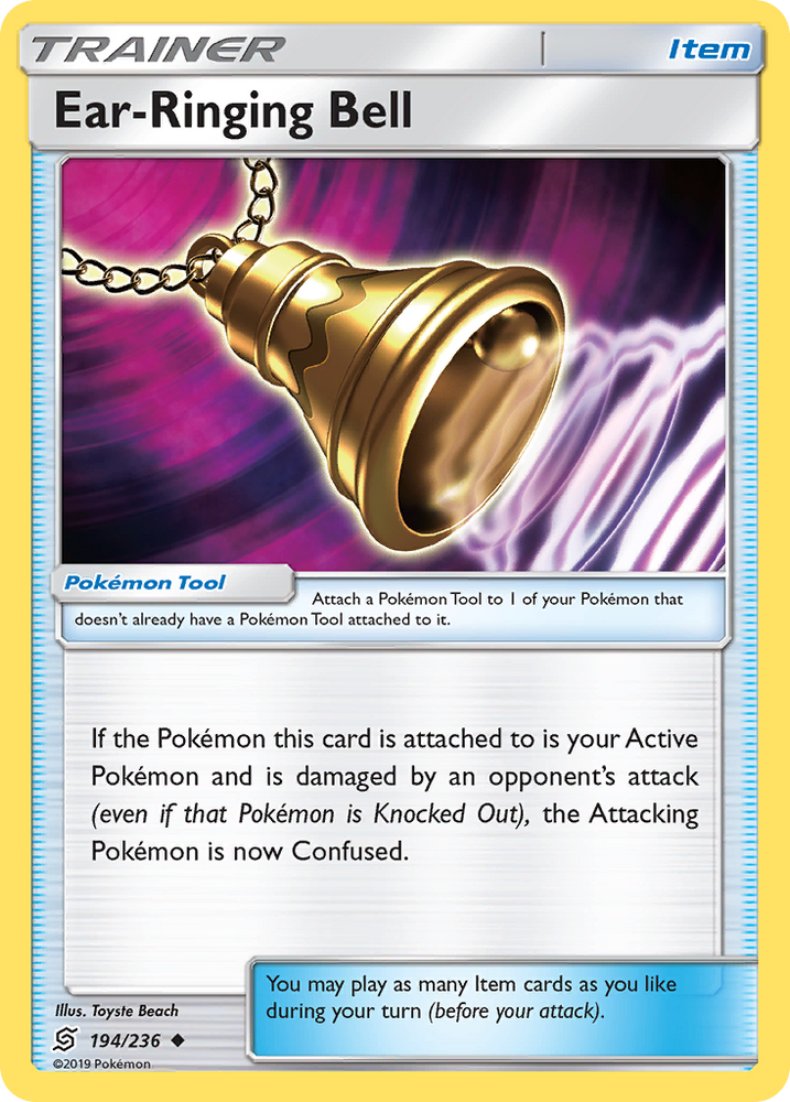 Pokemon | Ear-Ringing Bell (194/236) [Sun & Moon: Unified Minds] | The Nerd Merchant