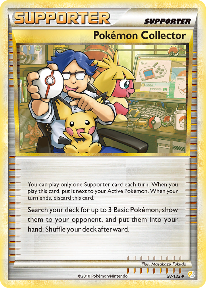 Pokemon | Pokemon Collector (97/123) [HeartGold & SoulSilver: Base Set] | The Nerd Merchant