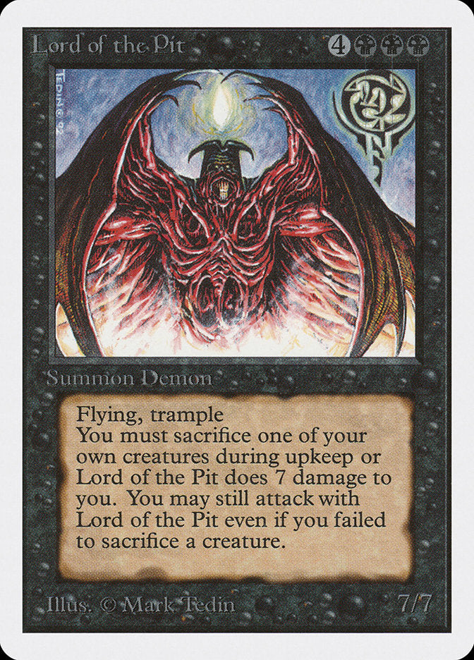 Magic | Lord of the Pit [Unlimited Edition] | The Nerd Merchant