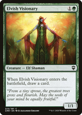Magic | Elvish Visionary [Commander Legends] | The Nerd Merchant