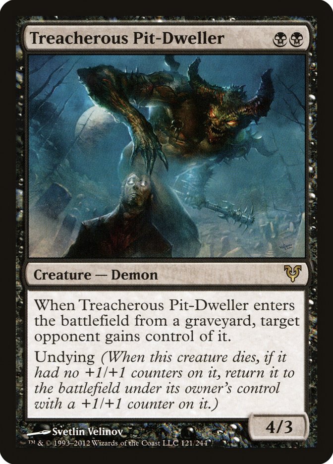 Magic | Treacherous Pit-Dweller [Avacyn Restored] | The Nerd Merchant
