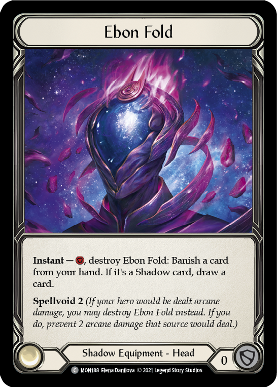 Flesh and Blood TCG | Ebon Fold [MON188] (Monarch)  1st Edition Normal | The Nerd Merchant