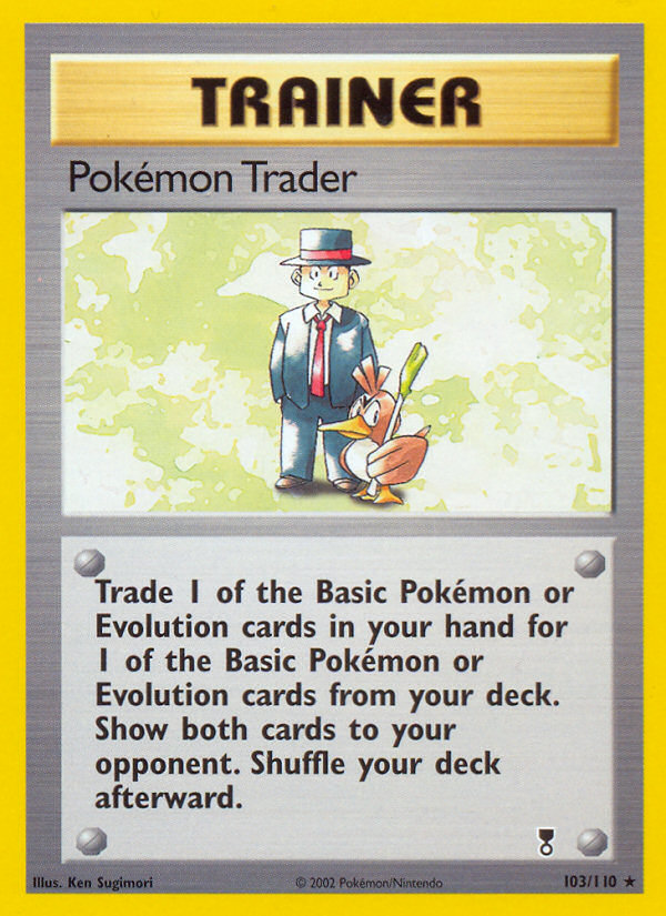 Pokemon | Pokemon Trader (103/110) [Legendary Collection] | The Nerd Merchant