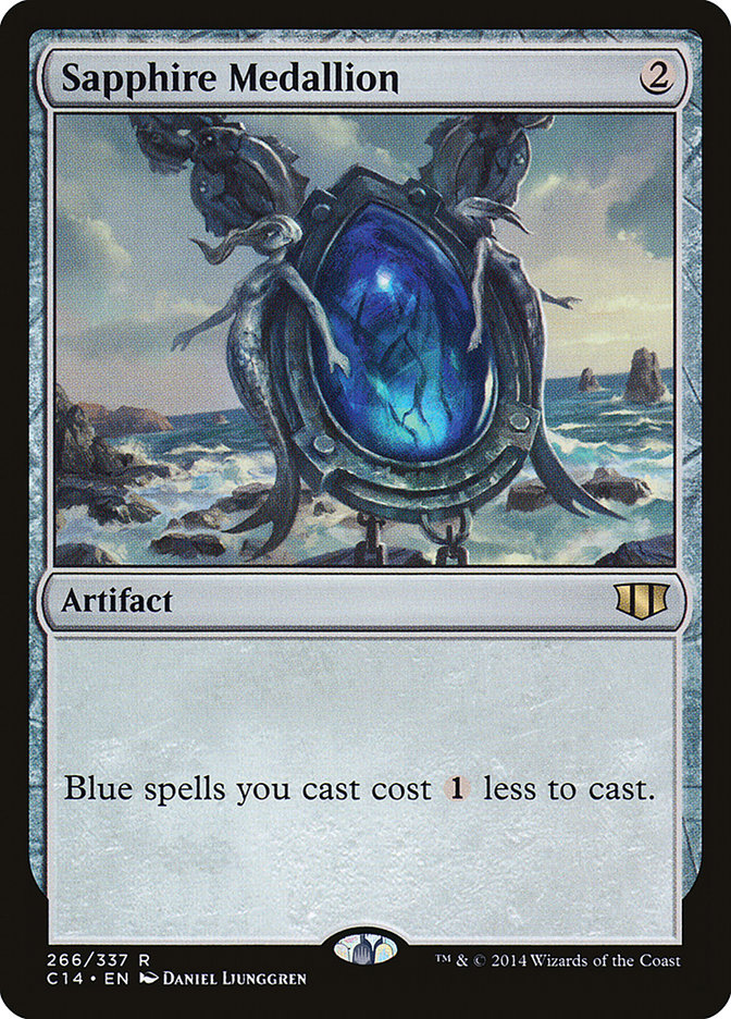 Magic | Sapphire Medallion [Commander 2014] | The Nerd Merchant