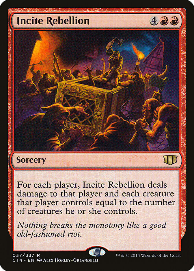 Magic | Incite Rebellion [Commander 2014] | The Nerd Merchant