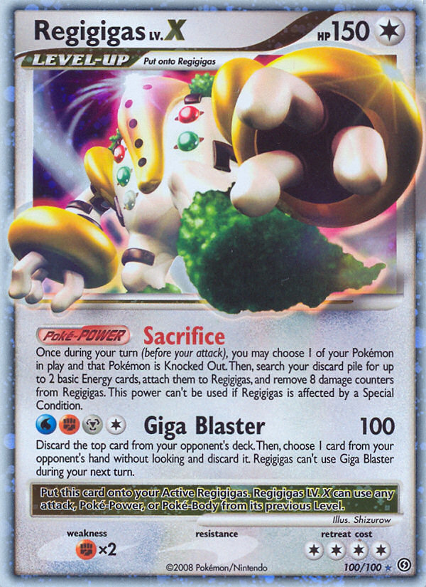 Pokemon | Regigigas LV.X (100/100) [Diamond & Pearl: Stormfront] | The Nerd Merchant