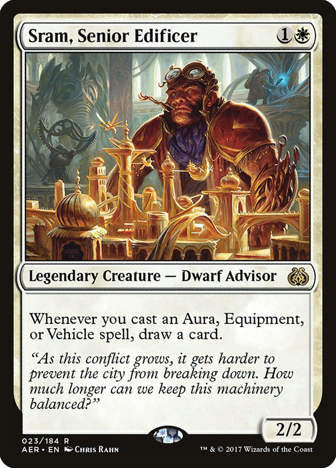 Magic | Sram, Senior Edificer [Aether Revolt] | The Nerd Merchant