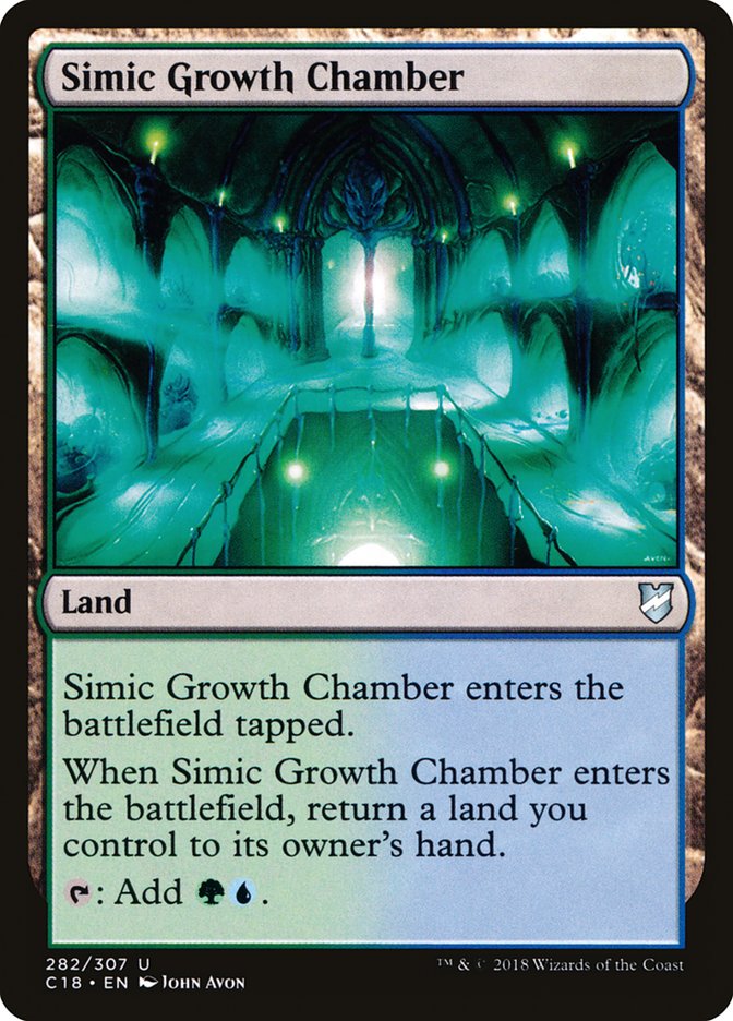 Magic | Simic Growth Chamber [Commander 2018] | The Nerd Merchant