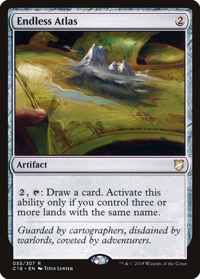 Magic | Endless Atlas [Commander 2018] | The Nerd Merchant