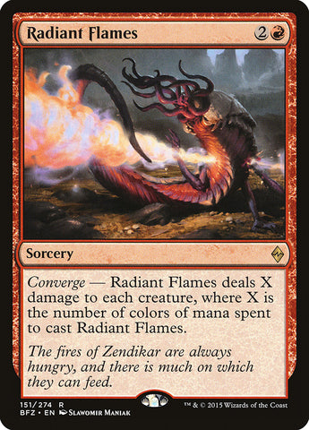 Magic | Radiant Flames [Battle for Zendikar] | The Nerd Merchant