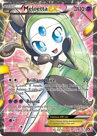 Pokemon | Meloetta EX (RC25/RC25) [Black & White: Legendary Treasures] | The Nerd Merchant