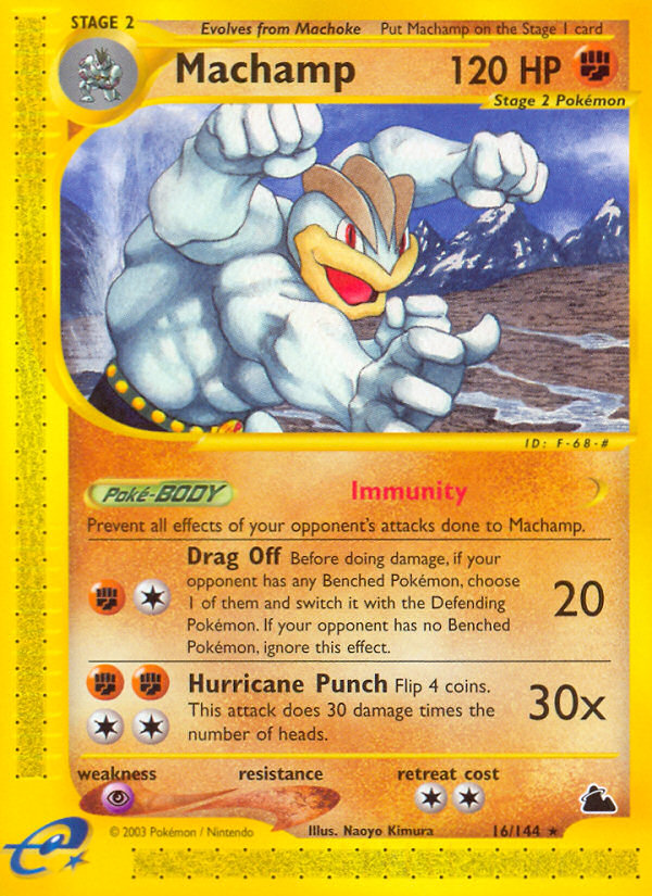 Pokemon | Machamp (16/144) [Skyridge] | The Nerd Merchant