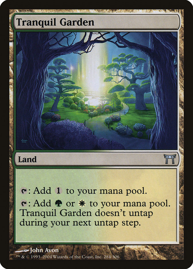Magic | Tranquil Garden [Champions of Kamigawa] | The Nerd Merchant