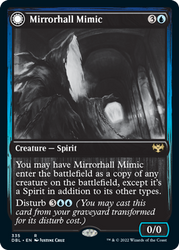 Magic | Mirrorhall Mimic // Ghastly Mimicry [Innistrad: Double Feature] | The Nerd Merchant