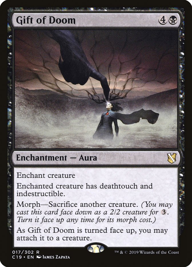 Magic | Gift of Doom [Commander 2019] | The Nerd Merchant