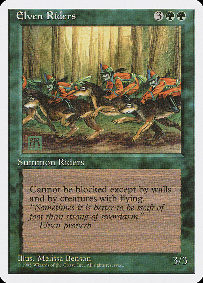 Magic | Elven Riders [Fourth Edition] | The Nerd Merchant