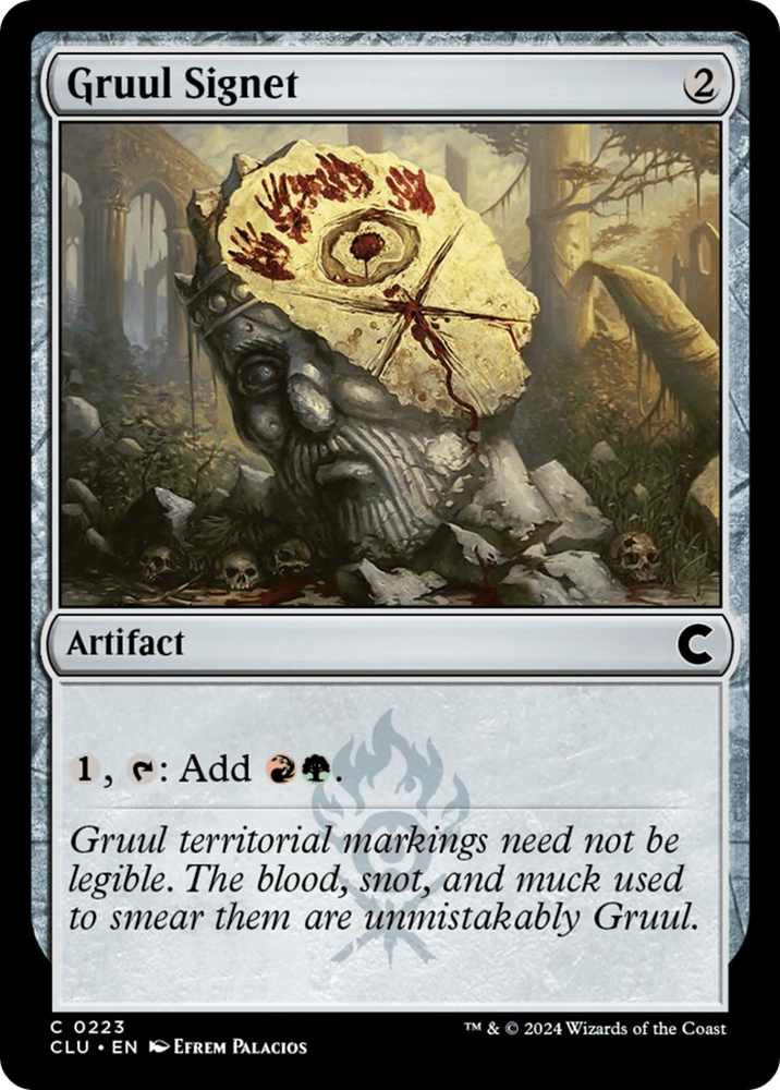 Magic | Gruul Signet [Ravnica: Clue Edition] | The Nerd Merchant