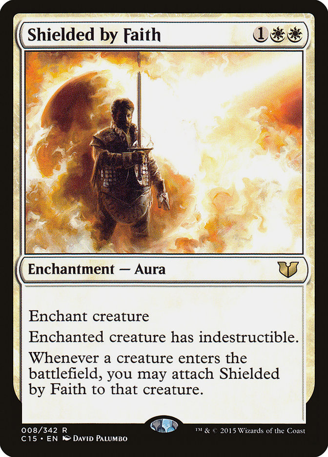 Magic | Shielded by Faith [Commander 2015] | The Nerd Merchant