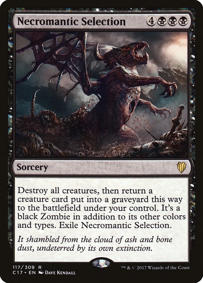 Magic | Necromantic Selection [Commander 2017] | The Nerd Merchant