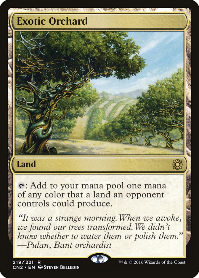 Magic | Exotic Orchard [Conspiracy: Take the Crown] | The Nerd Merchant