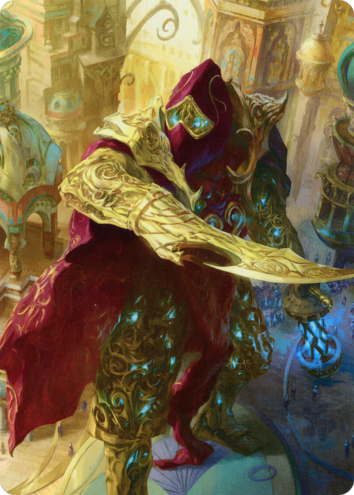 Magic | Baral, Chief of Compliance Art Card [March of the Machine Art Series] | The Nerd Merchant