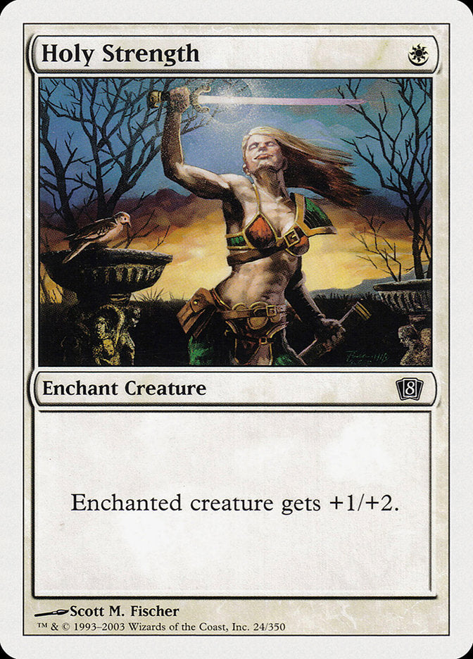 Magic | Holy Strength [Eighth Edition] | The Nerd Merchant