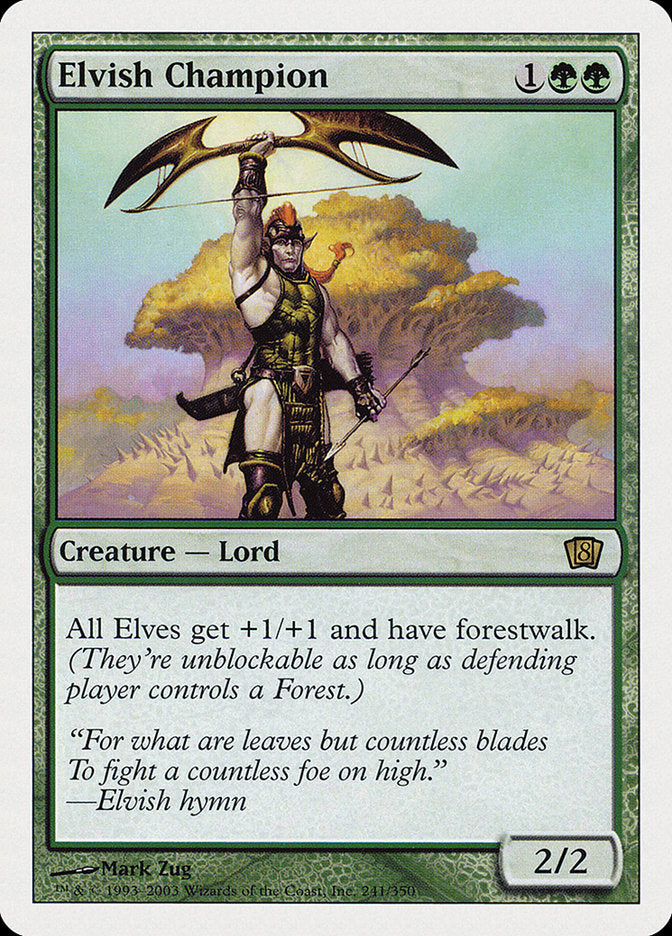 Magic | Elvish Champion [Eighth Edition] | The Nerd Merchant