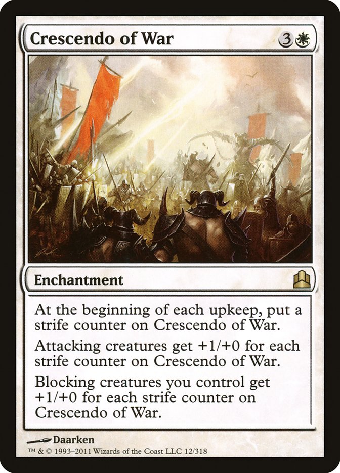 Magic | Crescendo of War [Commander 2011] | The Nerd Merchant