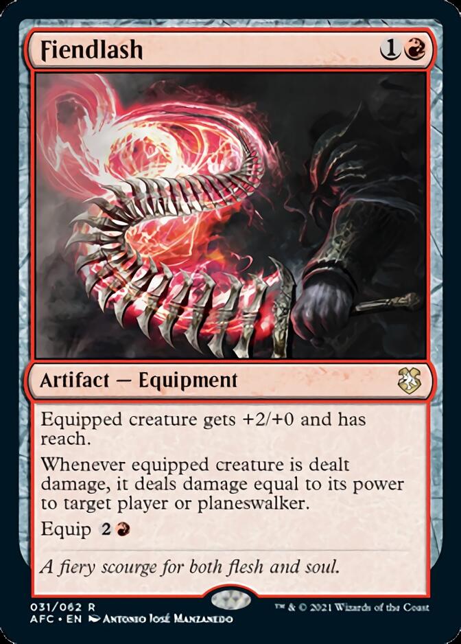 Magic | Fiendlash [Dungeons & Dragons: Adventures in the Forgotten Realms Commander] | The Nerd Merchant